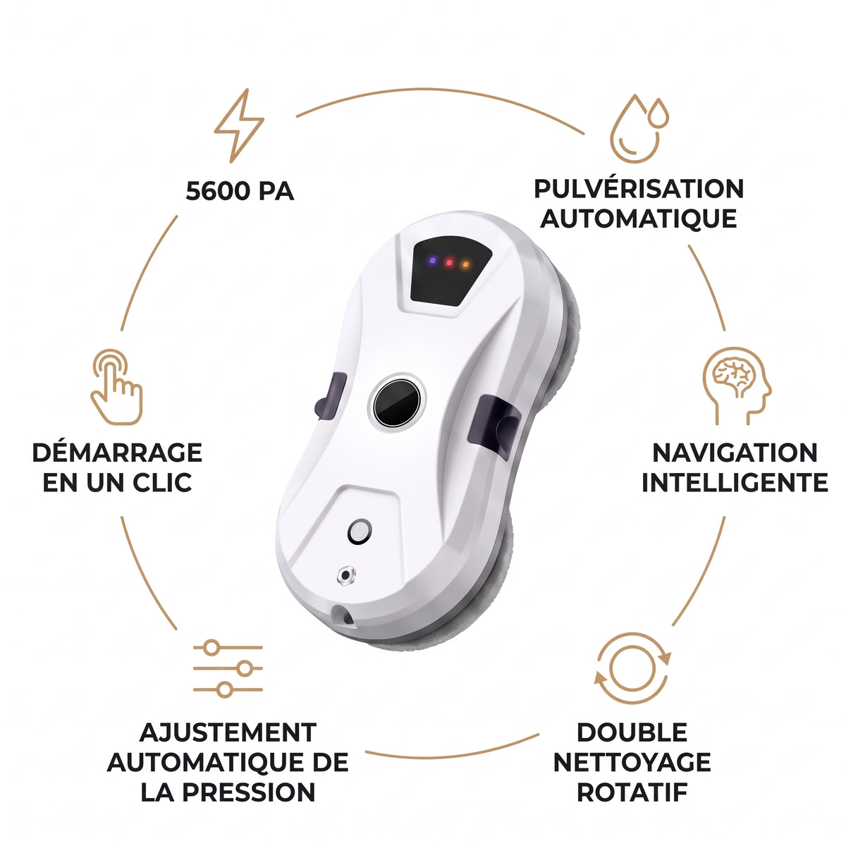 Vitr'Up - Robot Laveur de Vitres Automatique