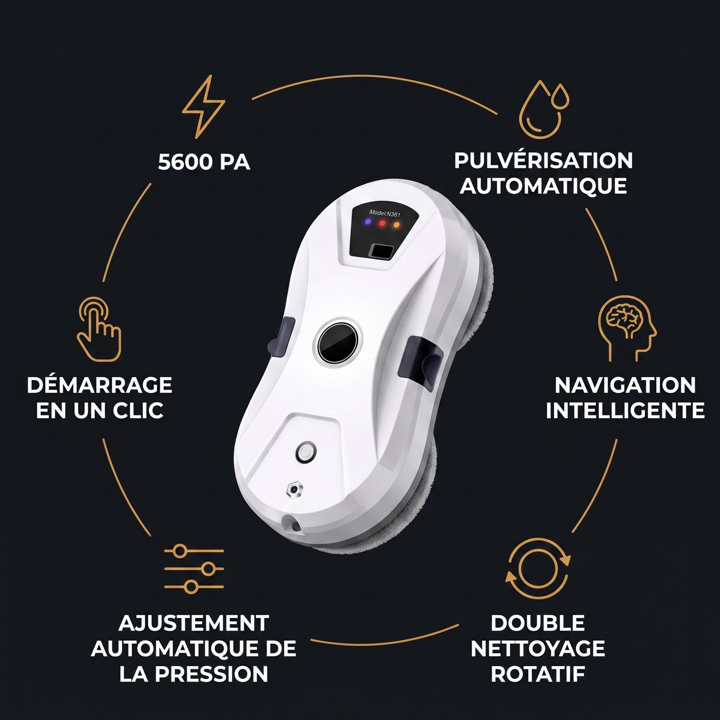 Vitr'Up - Robot Laveur de Vitres Automatique